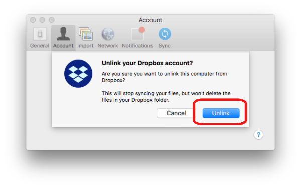 dropbox for mac to pc