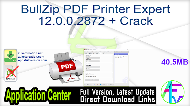 free download bullzip pdf printer for mac